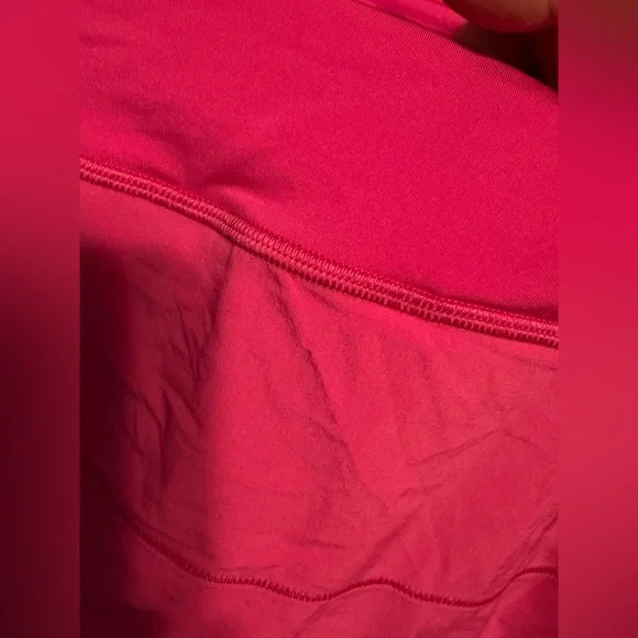 EUC size 14 Lululemon Vibrant Pink Mini Skirt with shorts skirt - Picture 3 of 6